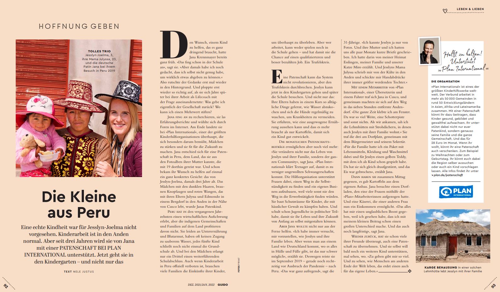 Spenden Artikel Guido Zeitschrift