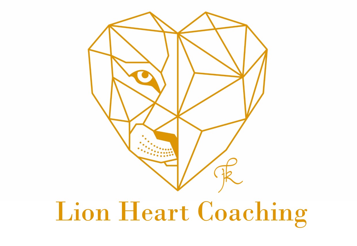 JK Lion Heart Coaching_weiß_final Lion Heart Coaching Logo