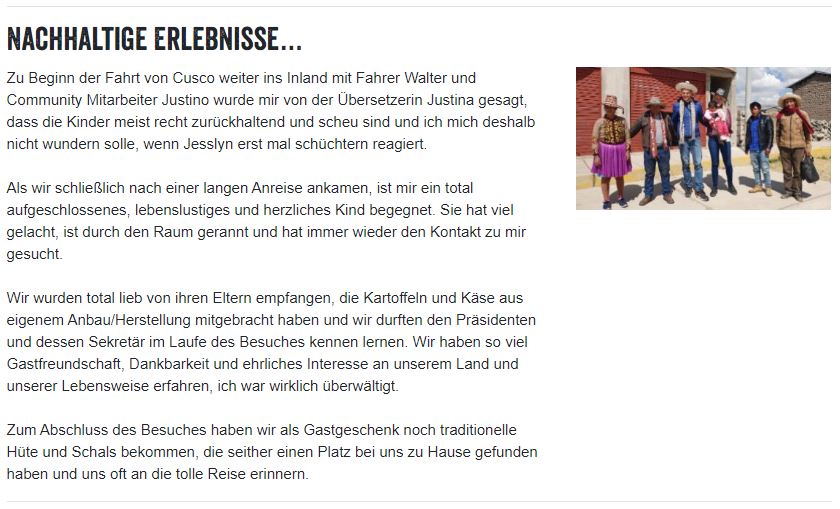 Plan International Besuchsbericht S. 2